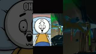 Paralysie du sommeil 😂🤣🤣😅😆😆 shorts short animation duet [upl. by Dlareg201]