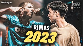 ¡LAS MEJORES RIMAS DEL AÑO 2023 [upl. by Shepard]