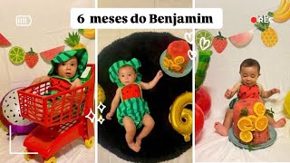 vlog dos 6 meses do Benjamim [upl. by Nosnar]