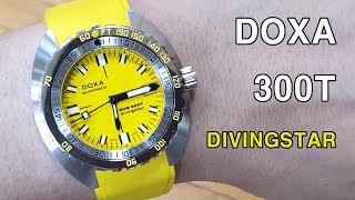 doxa 300t divingstar yellow [upl. by Elston725]