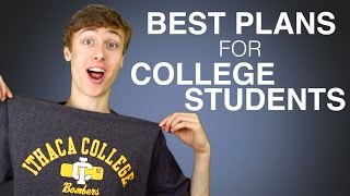 Top 5 Best Cell Phone Plans for College Students [upl. by Nawtna]