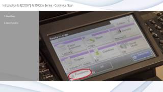 Kyocera ECOSYS  Continuous Scan [upl. by Zampino]