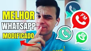 WHATSAPP MODIFICADO O QUE SÃO E QUAL MODS VALE A PENA USAR  PONTOS POSITIVOS E NEGATIVOS [upl. by Kinom]