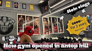 Newly Opened Gym In Antop Hill Bharni Naka Mumbai  Gym’s Fully Detailed Information Vlog  Gym vlog [upl. by Zins]