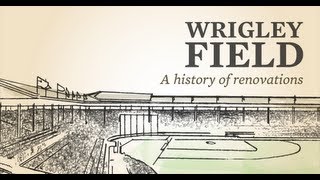 Wrigley Field A History of Renovations [upl. by Heyward]