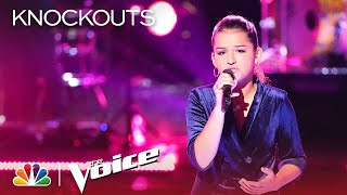 The Voice 2018 Knockouts  Abby Cates quotBecause of Youquot [upl. by Maclean431]