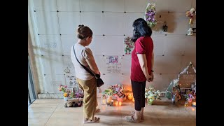 Inside a Columbarium on Day of the Dead in Antipolo City ElDiaDeLosMuertos ElDiadeTodosLosSantos [upl. by Lorolla863]