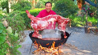 15 Kg Lamb Rack Braised in Super Spicy Broth Stewed for 7 Hours until Tender Uncle Rural Gourmet [upl. by Sigmund683]