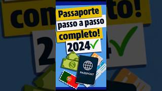 COMO TIRAR O PASSAPORTE em 2024🌎🛩️  PASSO A PASSO COMPLETO✅ shorts passaporte [upl. by Blossom]