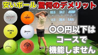 【徹底検証】最低〇〇円以上のボールを買いましょう！ [upl. by Ober546]