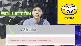 Certificado no cuenta con obligaciones para facturar Error en tralix  Mercado Envios Extra [upl. by Adnolehs]