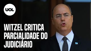 Witzel cita Lula para criticar Judiciário quotMoro foi parcialquot [upl. by Kaine]