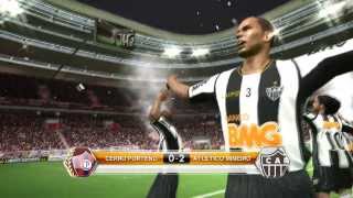 PES 2014 PC  Final da Libertadores Atletico Mg x Cerro Porteño [upl. by Ocicnarf]