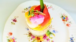 How to Make and Decorate Chirashi Sushi  Clear Cup ちらし寿司の作り方 [upl. by Meluhs]