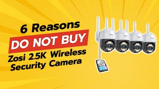 🚨 DONT BUY Zosi 25K Wireless Camera Before Watching This 🚨 6 Reasons [upl. by Elletnohs42]