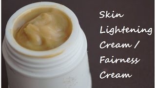 How to Make Fairness Night Cream  Skin Lightening Cream  Get Clear amp Glowing Skin [upl. by Nylitak218]