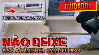 COMO CORRIGIR DESNIVEL DO CONTRAPISO PARA CERAMICA ANTES DA APLICAÇÃO DO PISO VINÍLICO [upl. by Ahsilak292]