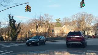 NYC Drive Drive through Fieldston in greater Riverdale the Bronx in a Ford Crown Victoria ASMR [upl. by Arikaahs]