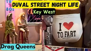 Duval Street Night Life in 2024  Key West Florida  Miami  Key Lime Pie Bakery 1856  E03 Florida [upl. by Miquela116]