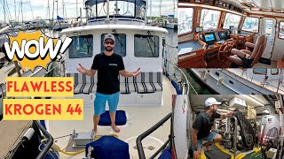 KadeyKrogen 44Yacht TourThis Trawler Has It All [upl. by Ed]