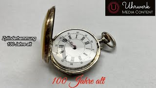 Taschenuhr 100 Jahre alt [upl. by Ateekahs]