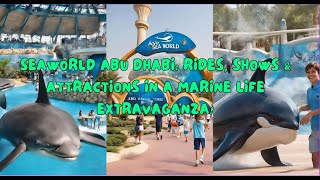 SeaWorld Abu Dhabi Rides Shows amp Attractions in a Marine Life Extravaganza [upl. by Ennayehc]