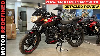 2024 Bajaj Pulsar 150 Twin Disc Detailed Review  On Road Price Colors Mileage amp Exhaust Sound [upl. by Wallas]