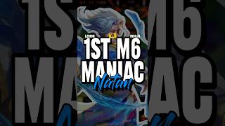 🤯 MANIAC PERTAMA DI M6 SOLO BASE DEFEND MLBBM6 GreaterThanEver MLBBESports M6Wildcard [upl. by Enotna]