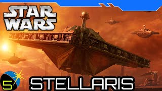 Stellaris  Star Wars Mod  The Galactic Republic  Welcome Senators  Ep 1 4x RTS [upl. by Manville]