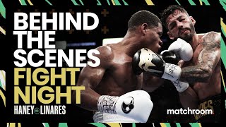 Fight Night Devin Haney vs Jorge Linares Behind the Scenes [upl. by Ahsinert]