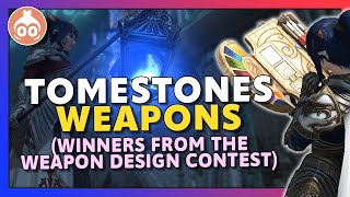 FFXIV  ALL New Tomestones Weapons  64 [upl. by Zackariah]