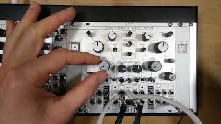 DUAL UNDULA OSCILLATOR Stereo signal processor Part 2 [upl. by Cowan837]