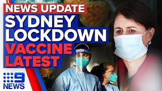 Sydney lockdown extended UK and US open up  Coronavirus  9 News Australia [upl. by Aenal]