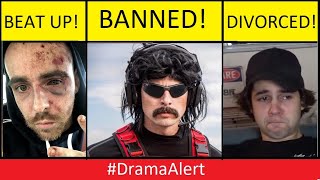 David Dobrik DIVORCED  Dr DisRespect BANNED DramaAlert amp much more FOOTAGE [upl. by Maegan]