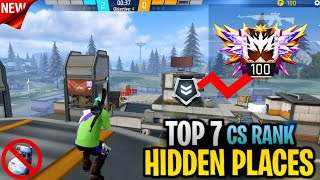 TOP 5 HIDDEN PLACES IN NEXTERRA CS RANK  cs rank Tips and tricks  without friends amp gloowall [upl. by Tecla49]