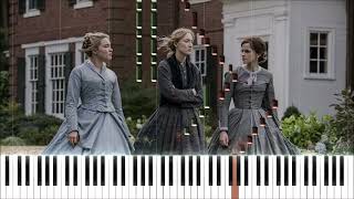 Alexandre Desplat  Little Women Piano Tutorial [upl. by Blumenfeld]