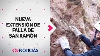 Descubren nueva extensión de Falla de San Ramón que está rompiendo la superficie  CHV Noticias [upl. by Wilfreda]