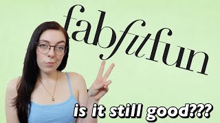 lets revisit FabFitFun [upl. by Arriek]