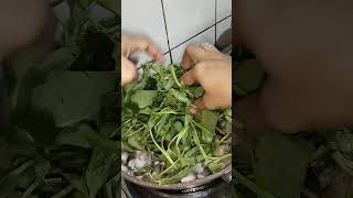 Ginataang TULYA Recipe  Creamy Clams with Kangkong Recipe [upl. by Etnoled]