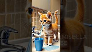 A small kitten vomited in a cup and was abandoned cat kitten cute story feat  Alexis Bennett [upl. by Ecinom]