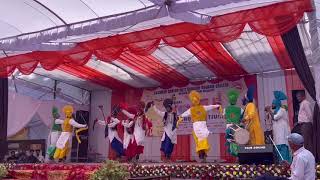 Youth Festival 2023 Bhangra Performance GGDSD College Hariana Hoshiarpur Punjab [upl. by Aeila]