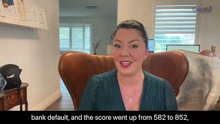 From 582 to 852 Credit Score How We Achieved an Incredible Score Jump  Client ID 7033 [upl. by Ronile]