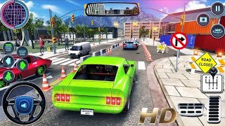 car parking driving school gameplay car school game [upl. by Gesner]