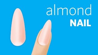 How to File Almond Nails [upl. by Renzo]