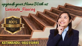 भर्याङ मा पार्केटिङ्ग  laminate Flooring in nepal Staircase Floor Plan  Technique amp Tips [upl. by Ignatz]