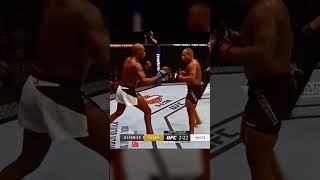 Jon Joness Headkick KO against DC ufc mma [upl. by Ohploda]