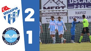 Merkür Jet Erbaaspor 2  1 Ankara Demirspor Tüm Maç [upl. by Natale359]