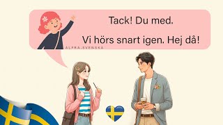 Har du haft en bra helg  Dialog på vanlig svenska [upl. by Aekan]