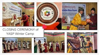 quotClosing ceremonyquot of YASP Winter Camp 2023Shara Ladakh [upl. by Bancroft]