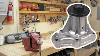 How to rebuild a water pump [upl. by Ynetruoc]